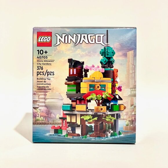LEGO 40705 Micro Ninjago City Garden Set NIB New in Hand - Picture 1 of 13